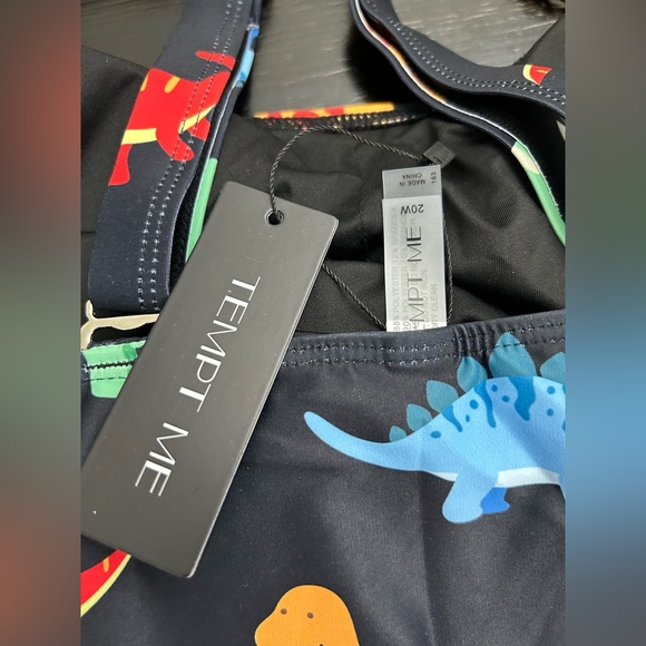 Tempt Me Two Piece Swimsuits - Women High Waisted Bikini Scoop Neck Bathing Suit - Picture 7 of 7